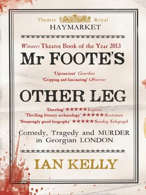 cover image of Mr Foote's Other Leg